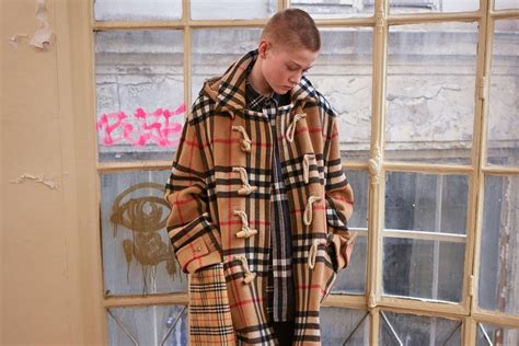 The second Gosha Rubchinsky x Burberry .